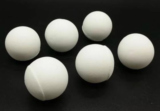 Bolas del óxido de aluminio de la pureza elevada 10 milímetros de alúmina que muele la esfera de cerámica de las medias bolas