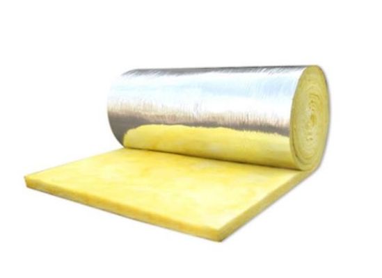 El aislamiento sano de las lanas de cristal de fibra de la absorción sana/las lanas de roca sentía con el papel de aluminio