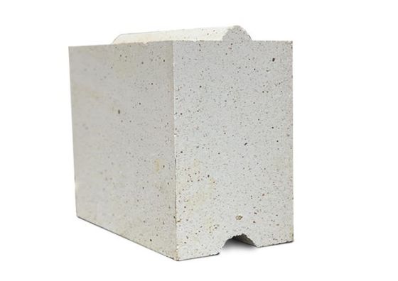 Ladrillos des alta temperatura del aislamiento de los ladrillos del aislamiento de calor de la mullita blancos