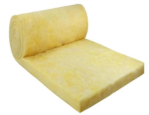 Lanas de cristal de aluminio de fibra del FSK para el sistema de calefacción de la ventilación y de aire acondicionado