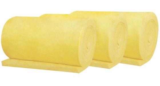 Lanas de cristal de aluminio de fibra del FSK para el sistema de calefacción de la ventilación y de aire acondicionado